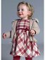 Vestido de manga larga bebe niña MAYORAL cuadros 16-02944-021